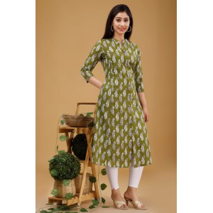Cotton Side Open Kurti (0)